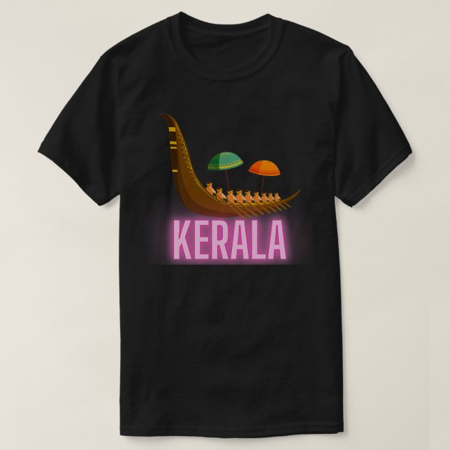 Camiseta El propio país de Dios, Kerala Pullover (Diseño del anverso)