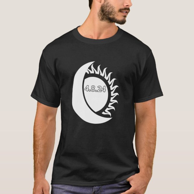 Camiseta El próximo eclipse solar total (Anverso)