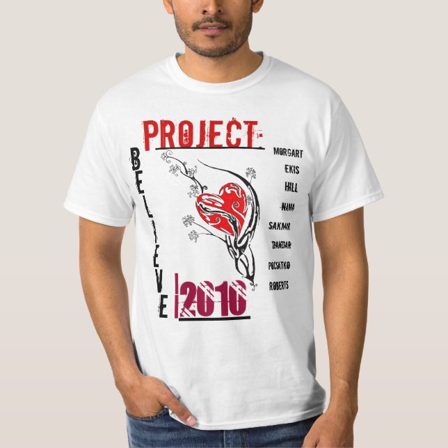 Camiseta El proyecto cree (Anverso)
