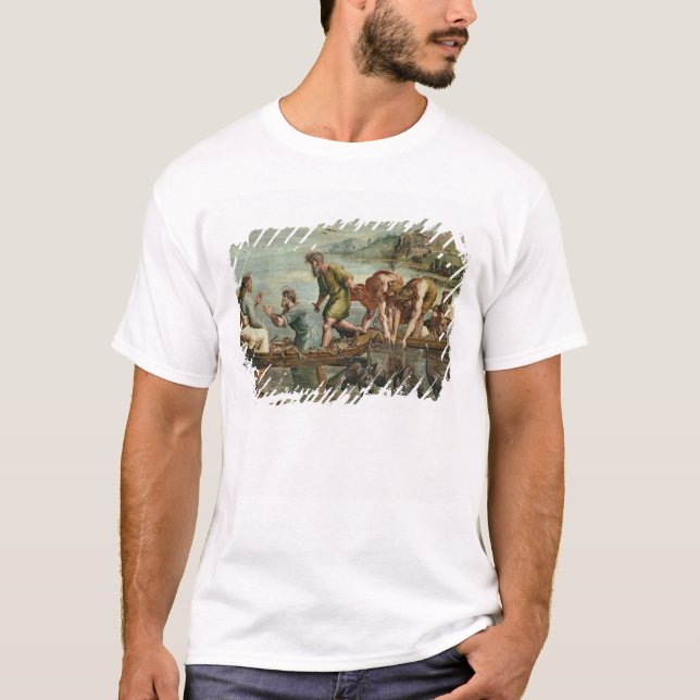 Camiseta El proyecto milagroso de los pescados (dibujo (Anverso)