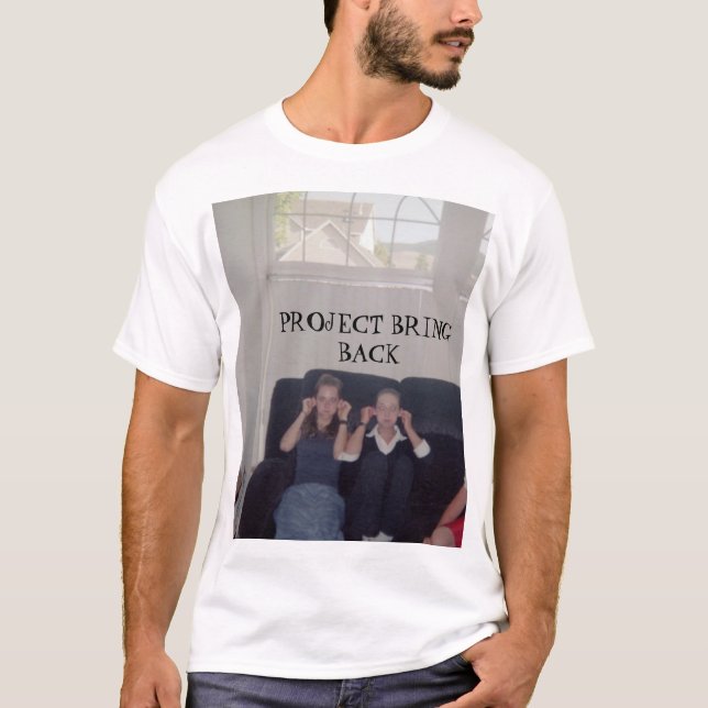 Camiseta El proyecto trae detrás (Anverso)