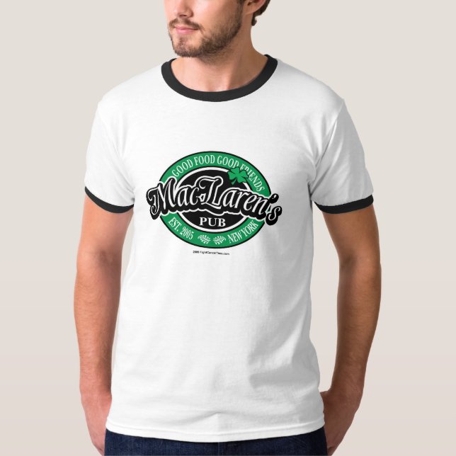 Camiseta El Pub de MacLaren (Anverso)