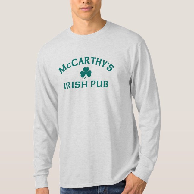 Camiseta El pub T-Shirt irlandés de McCarthy (Anverso)