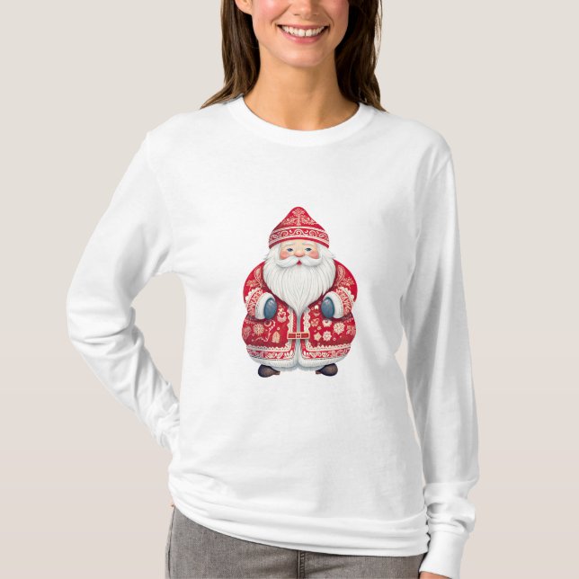Camiseta El pueblo escandinavo Santa Claus (Anverso)