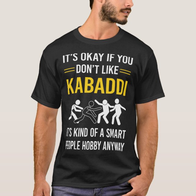 Camiseta El pueblo inteligente Kabadi Kabadi (Anverso)
