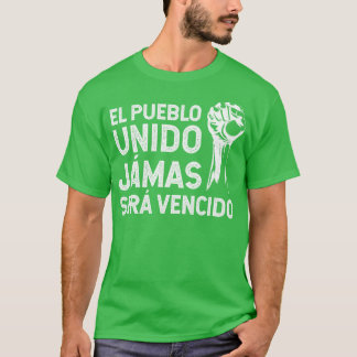 Camiseta El pueblo onudi jmas ser vencido vintage