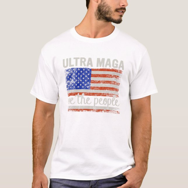 Camiseta El pueblo se enorgullece de los Estados Unidos (Anverso)