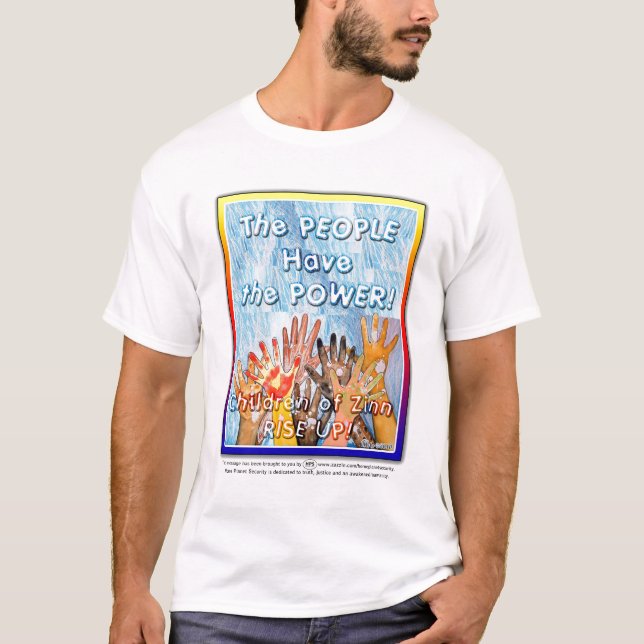 Camiseta El pueblo tiene el poder (Anverso)