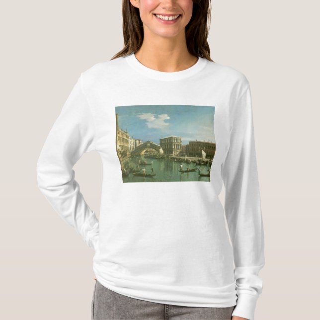 Camiseta El puente de Rialto, Venecia (Anverso)