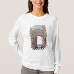 Camiseta El puente de suspiros, Venecia, grabada por
