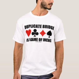 Camiseta El Puente Duplicado Es Un Juego De Pulgadas