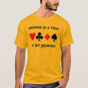 Camiseta El puente es una prueba de mi memoria (cuatro