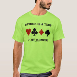 Camiseta El puente es una prueba de mi memoria (cuatro