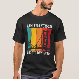 Camiseta El puente Golden Gate de San Francisco Californ