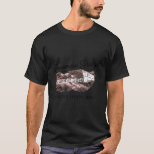 Camiseta El Puente Roseman Est 1883 Madison County Iowa