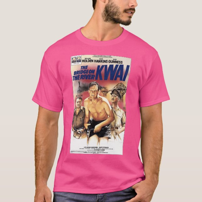 Camiseta El puente sobre la película River Kwai (Anverso)