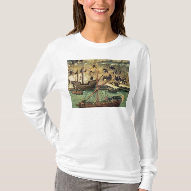 Camiseta El puerto de Sevilla, c.1590 (Anverso)