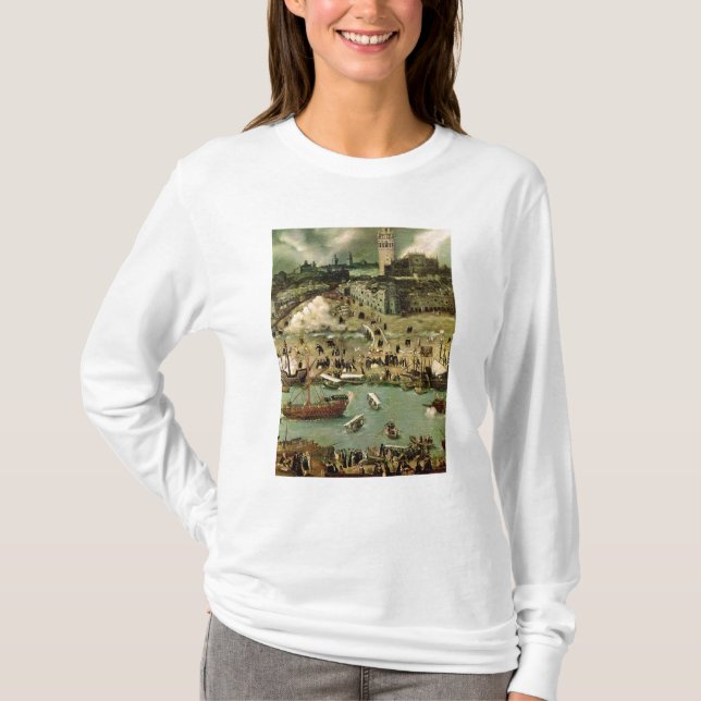 Camiseta El puerto de Sevilla, c.1590 (Anverso)