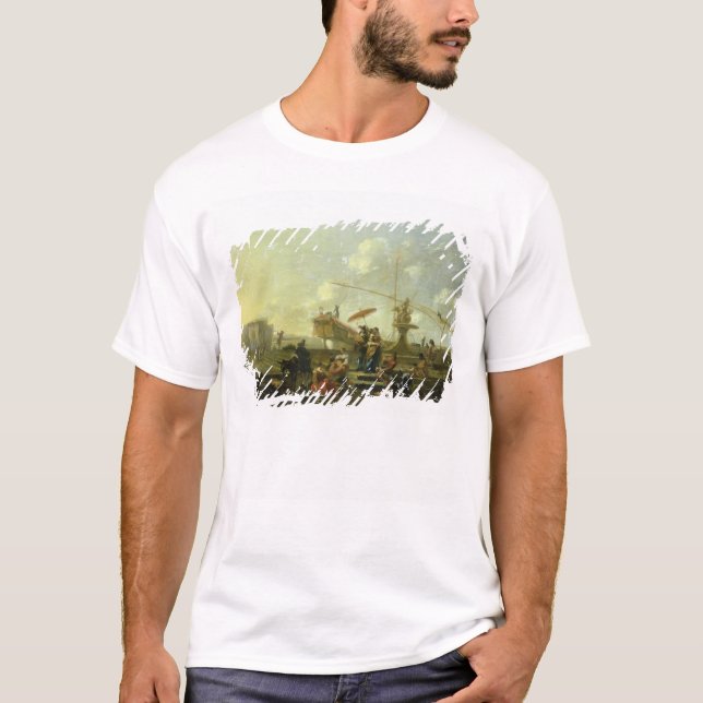 Camiseta El puerto viejo de Génova (Anverso)
