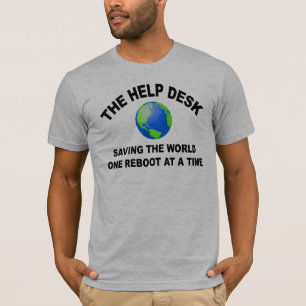 Camiseta El puesto de informaciones - ahorro del mundo