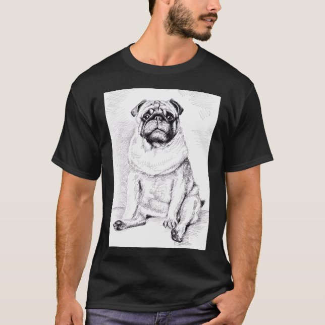 Camiseta El Pug - Der Mops (Anverso)