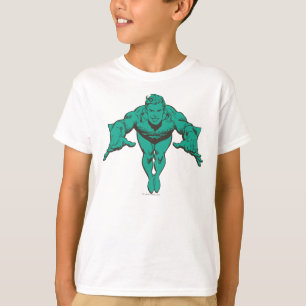 Camiseta El pulmón de Aquaman hacia adelante - Verde azulad