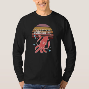 Camiseta El pulpo calamar es un divertido meme retro para l
