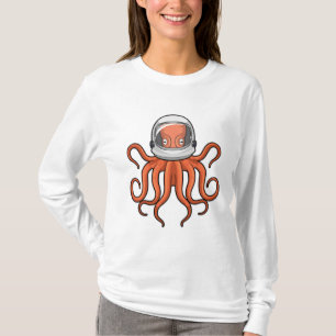 Camiseta El pulpo como astronauta