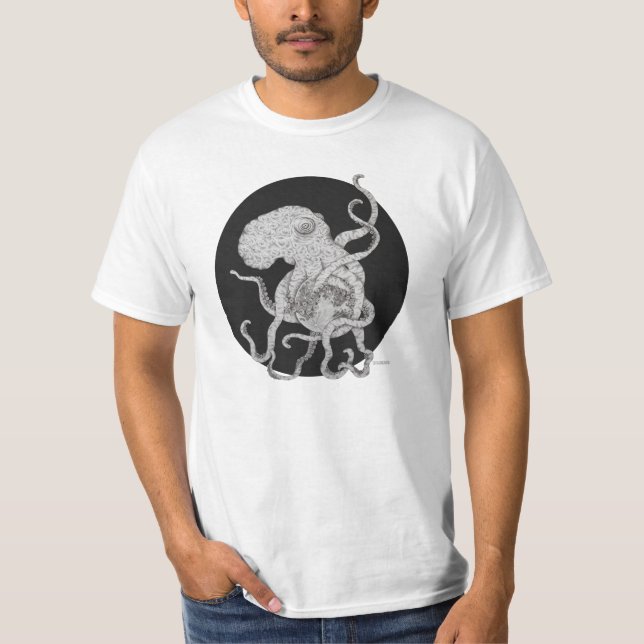Camiseta El pulpo lunar (Anverso)