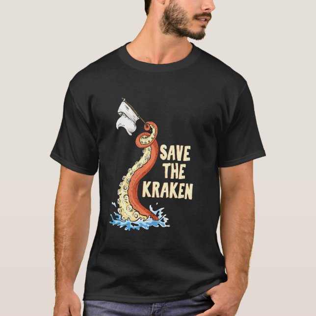 Camiseta El pulpo salva al kraken (Anverso)