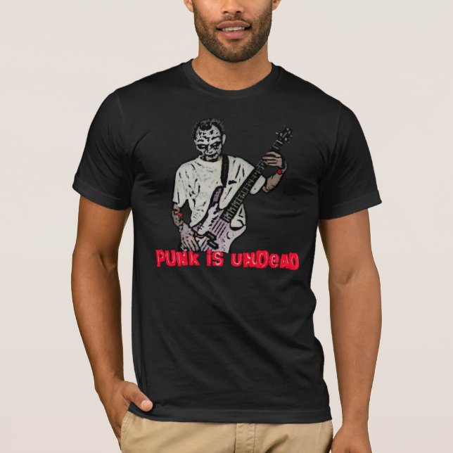 CAMISETA EL PUNK ES UNDEAD (Anverso)