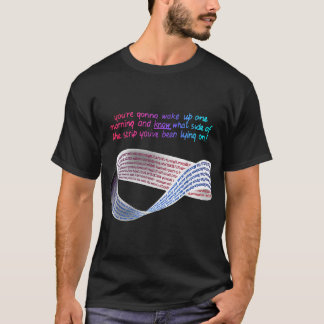 Camiseta El Punk matemático Mobius tira qué lado de la cama