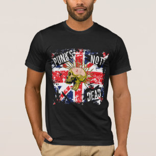 Camiseta El Punk no está muerto . Banda de rock de Punk vi