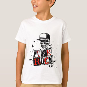Camiseta El Punk No Está Muerto: La Calavera Grunge 