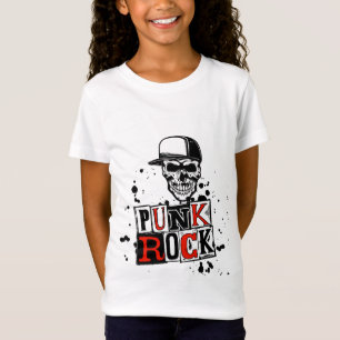 Camiseta El Punk No Está Muerto: La Calavera Grunge 
