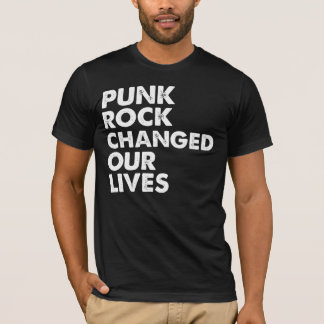 Camiseta El punk rock cambió nuestras vidas
