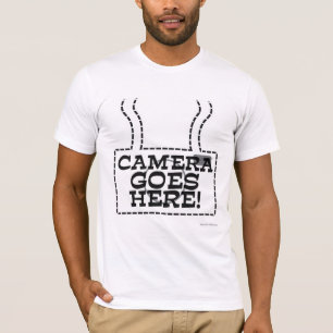 Camiseta ¡El punto de la cámara!