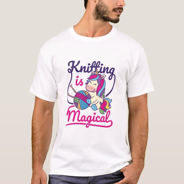 Camiseta El punto es unicornio mágico (Anverso)
