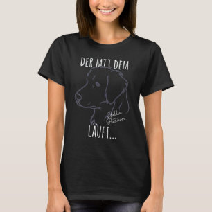 Camiseta El que dice refranes con el perro retriever dorado