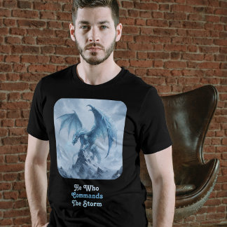 Camiseta Él Que Manda La Tormenta Dragón de Hielo