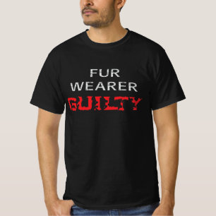 Camiseta El que usa pieles es culpable