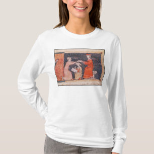 Camiseta El querellante real, el escribano