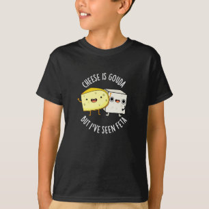 Camiseta El queso es Gouda pero he visto un divertido bollo