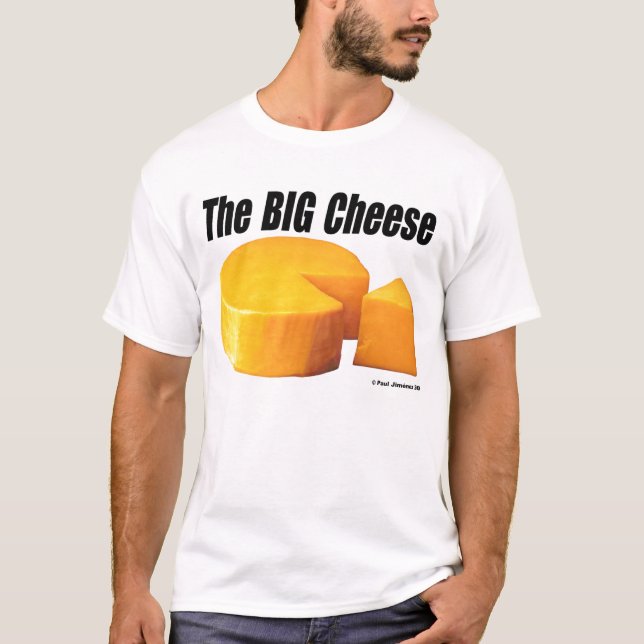 Camiseta El queso grande (Anverso)