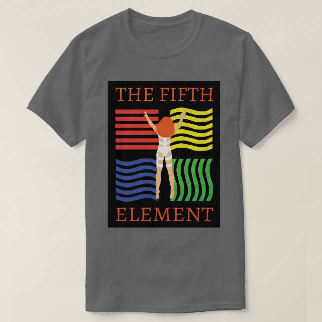 Camiseta El Quinto Elemento (Diseño del anverso)