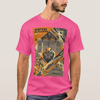 Camiseta El Quinto Poster Retro Elemento
