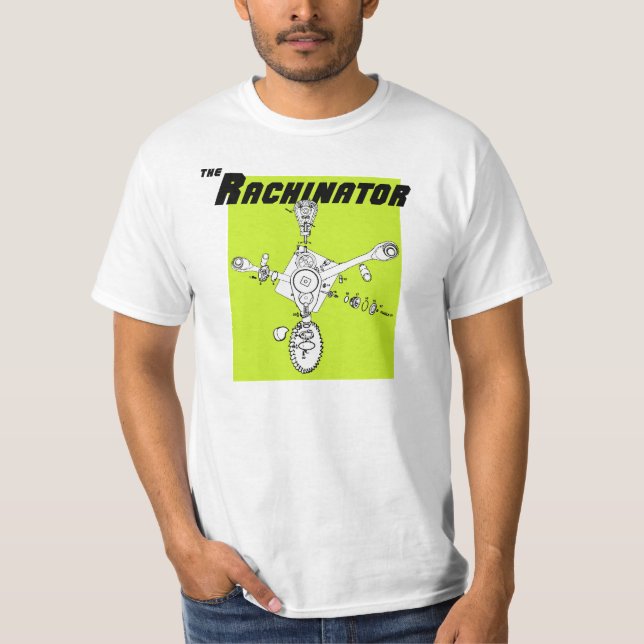 Camiseta el rachinator (color) (Anverso)