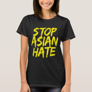 Camiseta El racismo anti-asiático: apoyo api para detener e