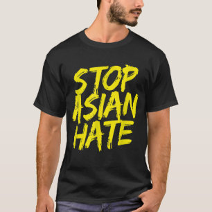 Camiseta El racismo anti-asiático: apoyo api para detener e