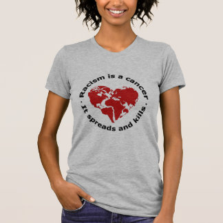 Camiseta El racismo es cáncer